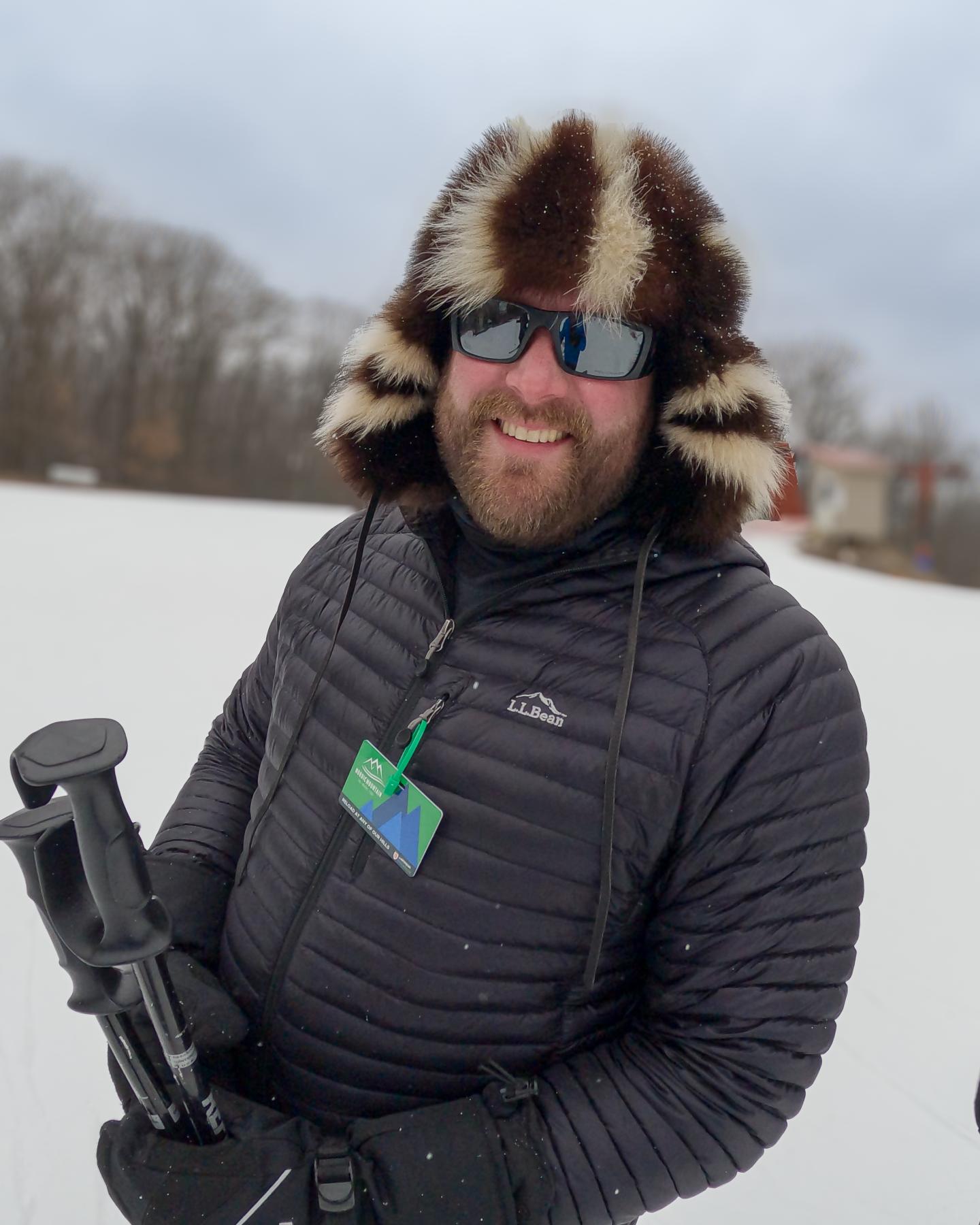 first tracks Friday nordic mountain